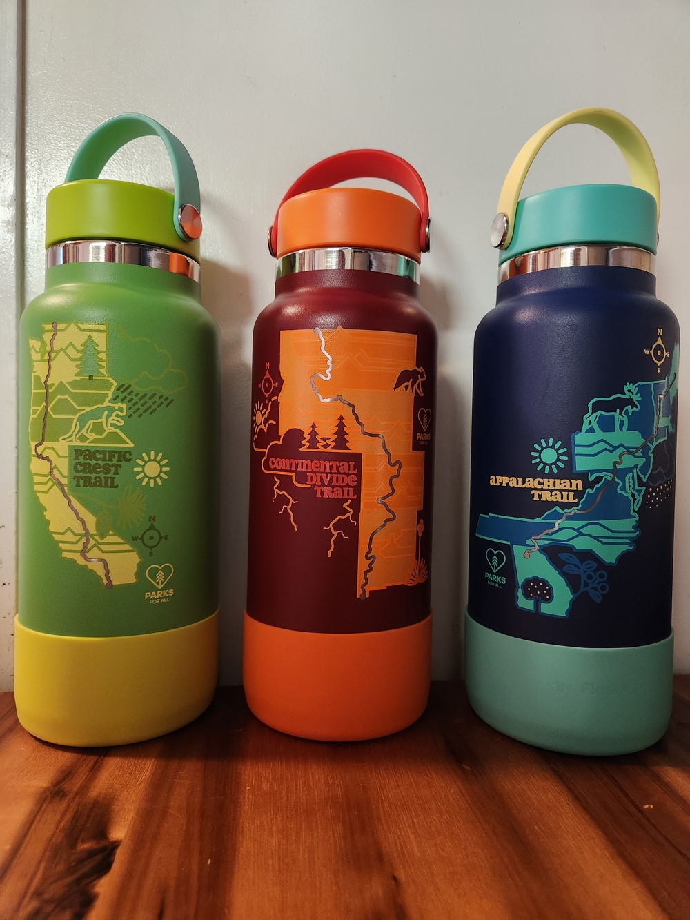Hydro Flask Limited Edition Scenic Trail Series Insulated Stainless Bottle
